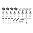 GIVI SCREWS KIT FOR PLO3118MK/CAM - Moottoripyörän laukkujen tarvikkeet - D410393 - 1