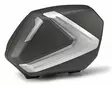 Givi V37 Tech monokey 37lt laukkupari musta sivupaneeli - Moottoripyörän kovat laukut - D262143 - 1