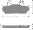 GOLDFREN Jarrupalat 024 Ceramic Carbon S3 - Moottoripyörän jarrupalat - D227873 - 1