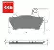 GOLDFREN Jarrupalat 446 Ceramic Carbon S3 - Moottoripyörän jarrupalat - D530333 - 1