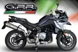 GPR Bmw F 750 Gs 2018/20 e4 EC-Approv. slip-on exhaust GP Evo4 Titanium - Moottoripyörän äänenvaimentimet - D426133 - 8