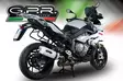 GPR Bmw S 1000 Xr 2015/16 e3 EC-Approv. slip-on exhaust Albus Ceramic - Moottoripyörän äänenvaimentimet - D425623 - 9