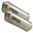 GPR Honda Vtr 1000 Sp-1 2000/01 Pair EC-Approv. slip-on exhaust Satinox - Moottoripyörän äänenvaimentimet - D422833 - 1