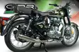 GPR Royal Enfield Classic / Bullet Efi 500 2009/16 EC-Approv. slip-on exhaust ca - Moottoripyörän äänenvaimentimet - D428243 - 6