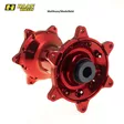 Haan napa CRF450R 13-.. CRF250R 14-.. punainen taka - Moottoripyörän vanteiden varaosat - D231063 - 1