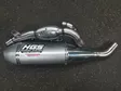 HGS Täysputkisto 4T New design RMZ450 18-.. Steel end cap - Moottoripyörän pakoputkistot - D546153 - 1