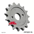 JT Eturatas JTF1257.15 - Moottoripyörän eturattaat - D431423 - 1