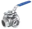 Kolmitiehana 3/4" AISI 316 - Kuulaventtiilit - D124263 - 1