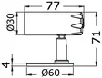 Kuma LED kohdevalo 12/24 V - Veneen Valaisimet - D160003 - 2