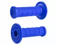 ODI Glue-On Grip Mini-MX Half-Waffle Single-Ply Blue - Moottoripyörän kahvakumit - D509943 - 1