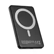 Optiline Mag Power Bank Portable charger compatible with magsafe tech 91809 - Moottoripyörän matkapuhelintarvikkeet - D498023 - 1