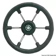 Osculati SS steering wheel black 340 mm - Ohjauspyörät - D404603 - 1