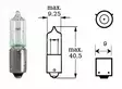 Polttimo 12v 21w Bay 9s H21W minihalogeeni - Polttimot - D495143 - 1