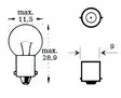 Polttimo 6v 5w Ba 9s - Polttimot - D495163 - 1