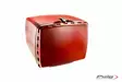 Puig Mega Box With Lock C/Red - Moottoripyörän kovat laukut - D297333 - 1