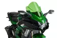 Puig Racing Screen Kawasaki Ninja H2 Sx 18' C/Green - Moottoripyörän tuulisuojat - D302963 - 1