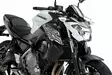 Puig Radiator Side Panels Kawasaki Z650 17'-19 C/Carbon Lo - Moottoripyörän katteet & tuulenohjaimet - D358943 - 1