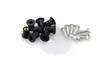 Puig Screw Kit whit silentblocks C/Silver - Moottoripyörän tuulisuojien tarvikkeet - D58833 - 1