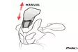 Puig Support M.E.M. Four Yamaha Tenere 700 C/Black - Moottoripyörän tuulisuojat - D390713 - 1