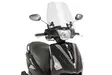 Puig Wind Mod. Trafic Yamaha D'Elight 17-18'- C/Clear - Moottoripyörän tuulisuojat - D303263 - 1