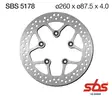 Sbs Jarrulevy Standard - Moottoripyörän jarrulevyt - D241793 - 1