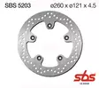 Sbs Jarrulevy Standard - Moottoripyörän jarrulevyt - D241813 - 1