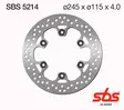 Sbs Jarrulevy Standard - Moottoripyörän jarrulevyt - D241823 - 1