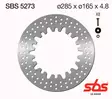 Sbs Jarrulevy Standard - Moottoripyörän jarrulevyt - D241873 - 1