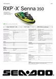 Sea-Doo 27 RXP X Senna 350 Audio 10,25" Neon Yellow - Sea-Doo vesijetti 2027 mallisto - 147013 - 4