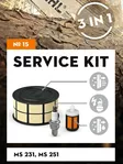 STIHL MOOTTORISAHAN HUOLTOSARJA (MS231, MS251) - Stihl Terälaitteet & tarvikkeet - 118683 - 1