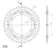 Supersprox Stealth Takaratas Oranssi - Moottoripyörän takarattaat - D295193 - 1