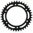 Supersprox Teräs takaratas KTM/Husqv./Husab. Musta 38 - Moottoripyörän takarattaat - D211753 - 1