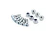 TMV Rear Sprocket Bolt Set M8 (6pcs) Euro L=25MM - Moottoripyörän voimansiirron tarvikkeet - D450383 - 1
