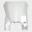 UFO Stadium Front number plate Honda CRF250 18-21 CRF450 17-20 White 041 - Moottoripyörän numerokilvet - D276363 - 1