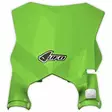 UFO Stadium nummerplåt KX250F 17.. / KX450F 16-.. Grön 026 - Moottoripyörän numerokilvet - D251293 - 1