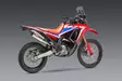 Yoshimura CRF300L/Rally 2021 Race RS-4 Stainless Slip-On Exhaust, w/ Stainless M - Moottoripyörän äänenvaimentimet - D417673 - 1
