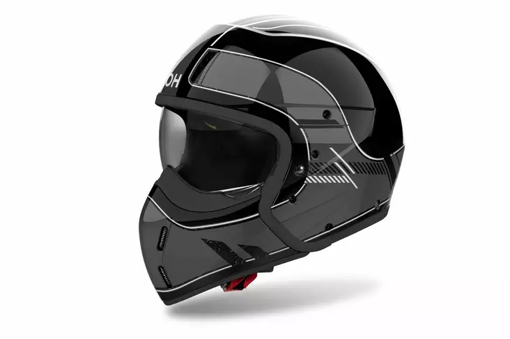 Airoh Kypärä J 110 Raster Tummanharmaa Kiiltävä - Avokypärät - D506783 - 1