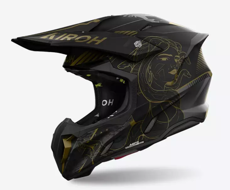 Airoh Kypärä Twist 3 Titaani matta - Offroad-kypärät - D490973 - 1