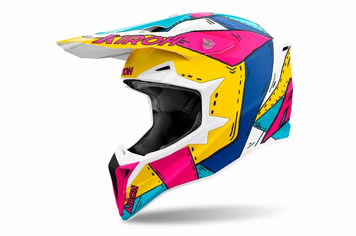 Airoh Kypärä Wraaap Paint Matt - Offroad-kypärät - D506753 - 1