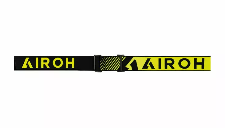 Airoh Strap XR1 black/yellow - Ajolasien linssit & varaosat - D461983 - 1