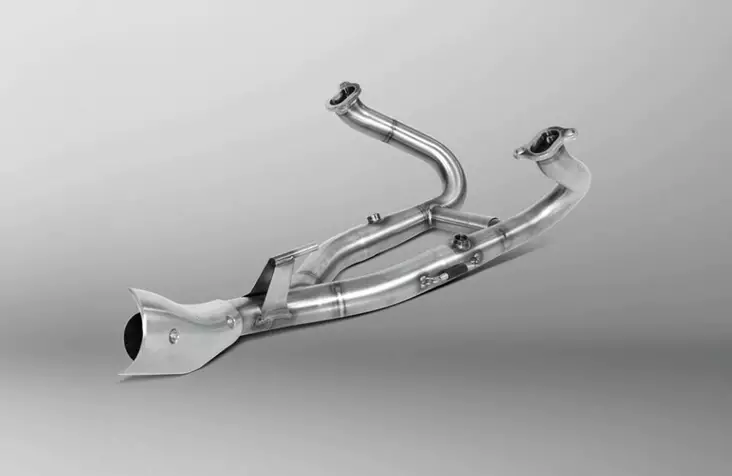 Akrapovic Optional Header (Titaani) R 1200 GS 2013-18 - Moottoripyörän alkukäyrät - D309743 - 1