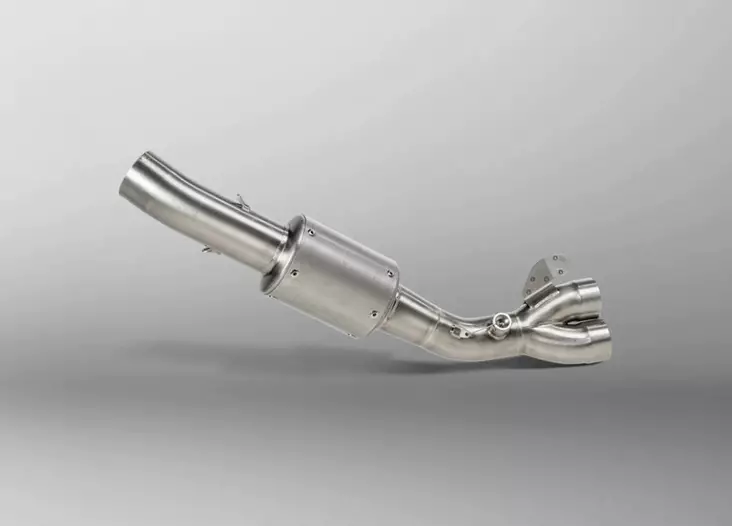 Akrapovic Track Day Link pipe/Collector (SS) CBR1000RR-R SP 2020- - Moottoripyörän väliputket - D371613 - 1