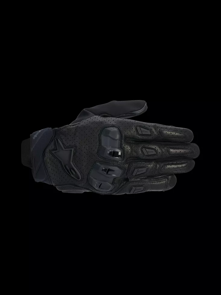 Alpinestars Ajohanskat SP X 7 Air Musta/Musta - Lyhyet moottoripyörähanskat - D505453 - 1