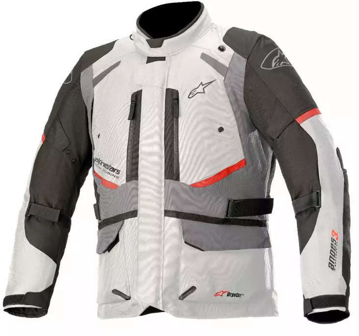 Alpinestars Ajotakki Andes v3 Drystar Harmaa - Kalvolliset moottoripyörätakit - D351493 - 1