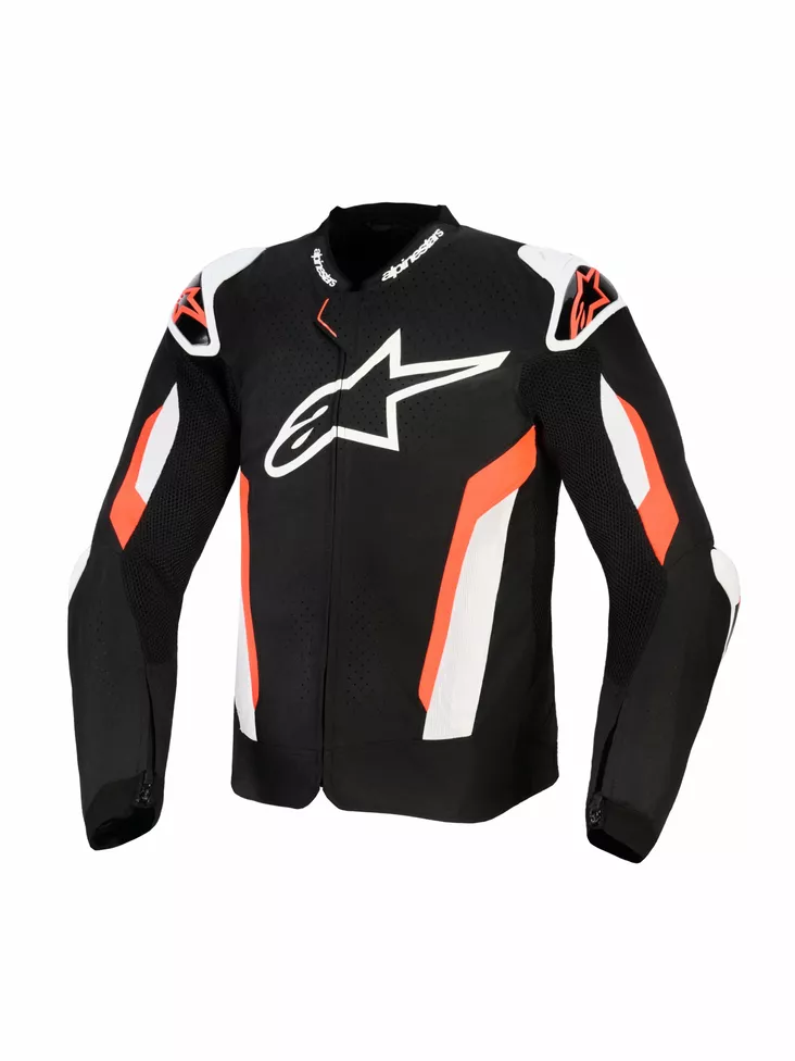 Alpinestars Ajotakki T-GP Air Musta/Punainen Fluo - Kevyet moottoripyörätakit - D528983 - 1