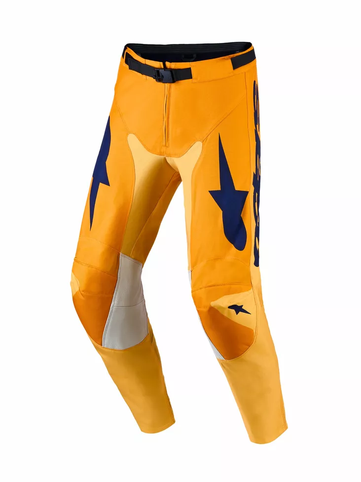 Alpinestars Housut Racer Amber Oranssi/Kulta/Sininen - Motocross housut MX - D540913 - 1