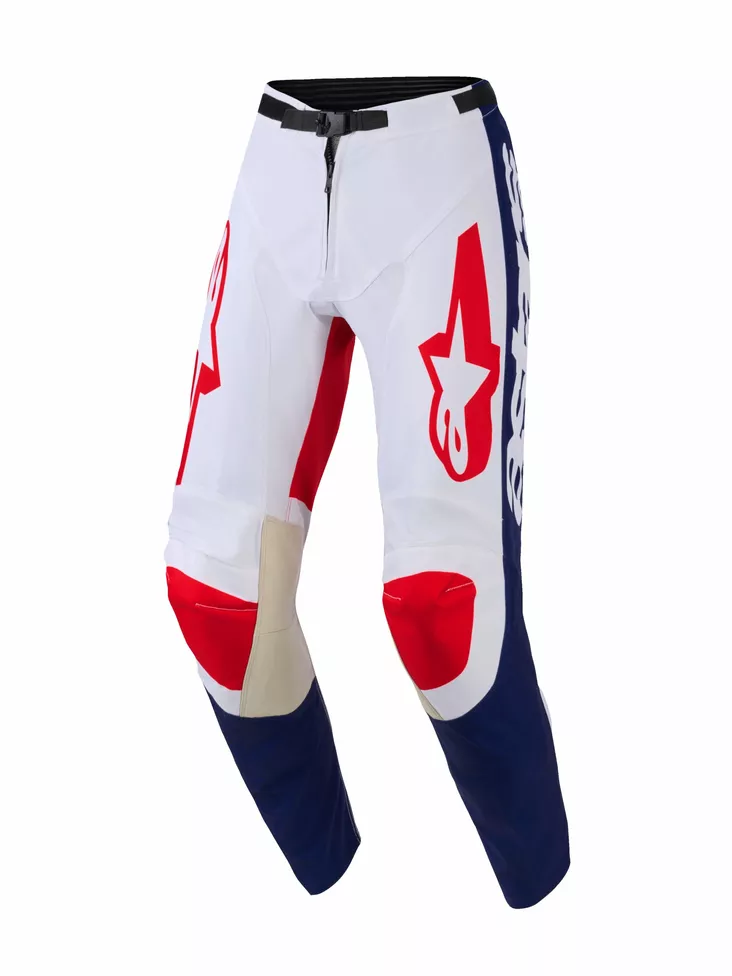 Alpinestars Housut Racer Riway Valkoinen/Sininen/Punainen - Motocross housut MX - D512723 - 1