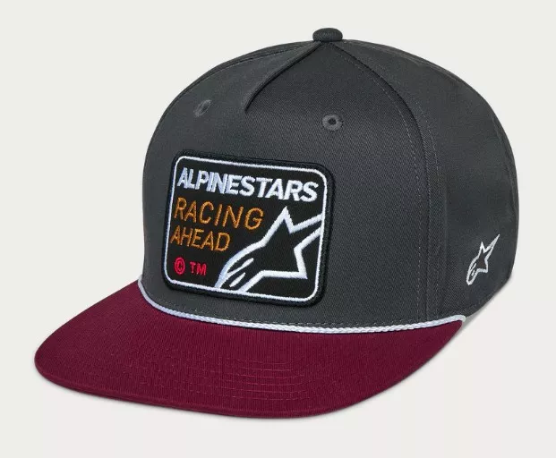 Alpinestars Lippis Intuitive Snapback Harmaa/Punainen One Size - Pipot & lippikset - D538183 - 1