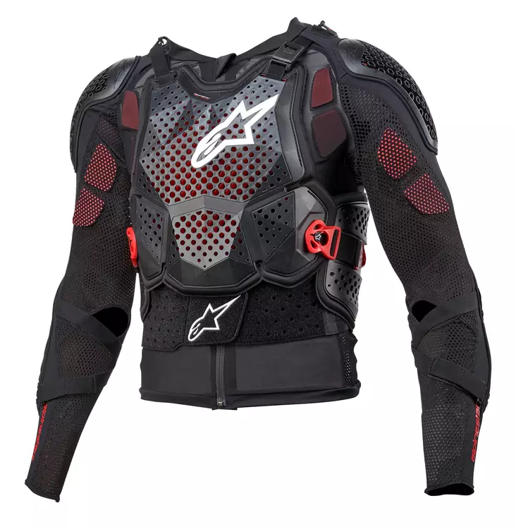 Alpinestars Suojatakki Bionic Tech v3 Musta/Valkoinen/Punainen - Suojapaidat & panssarit - D471203 - 1