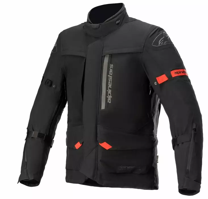 Alpinestars Tekstiilitakki Altamira Gore-Tex Musta/Punainen fluo - Kalvolliset moottoripyörätakit - D397403 - 1